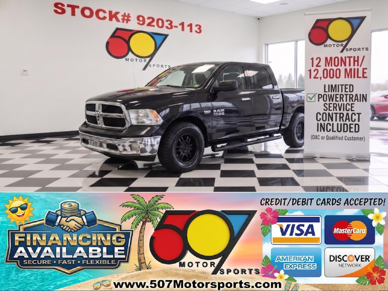 2016 RAM 1500 SLT Crew Cab SWB 4WD