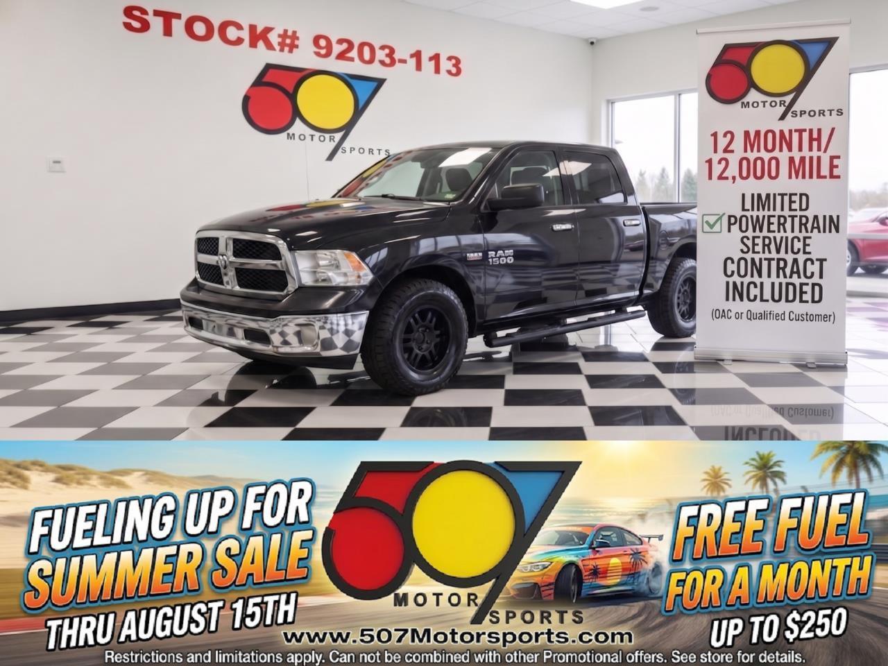 2016 RAM 1500 SLT Crew Cab SWB 4WD