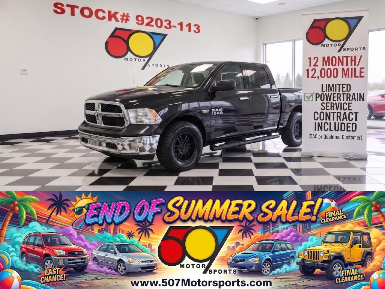2016 RAM 1500 SLT Crew Cab SWB 4WD