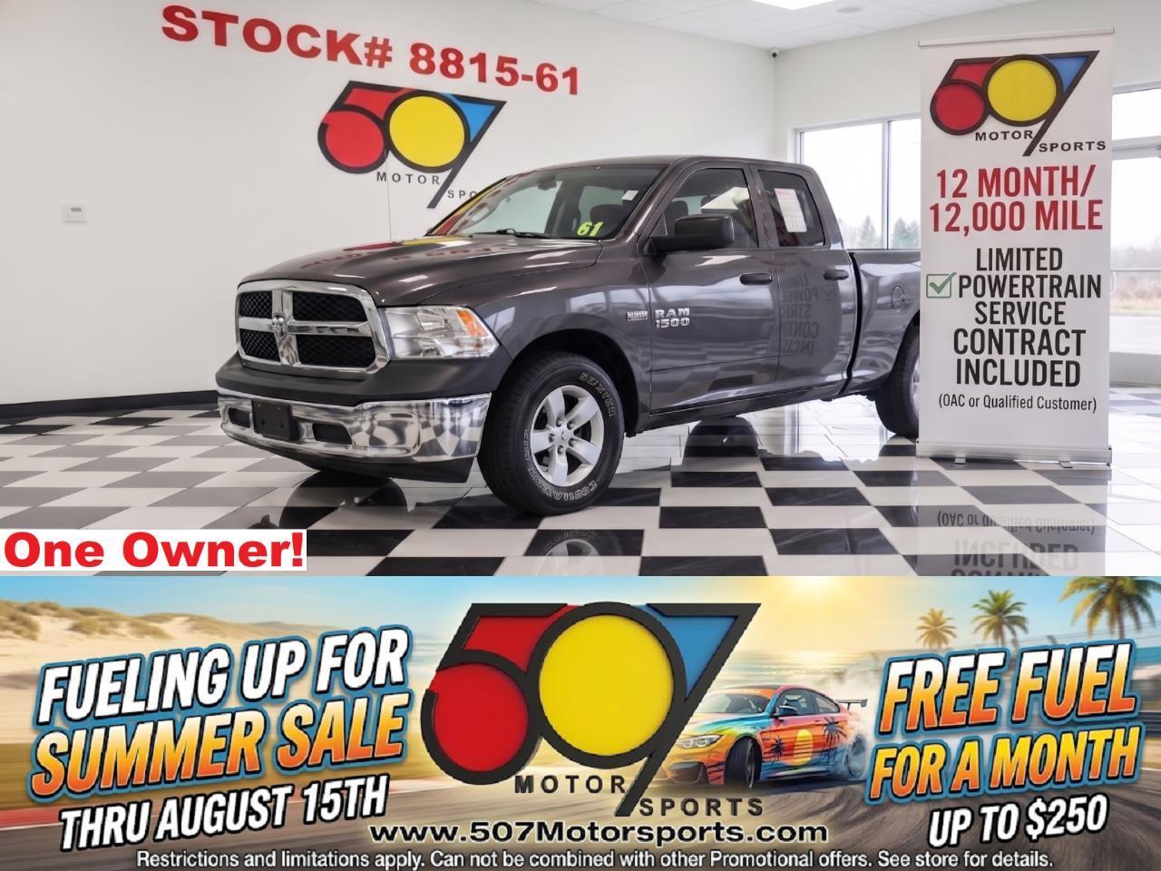 2017 RAM 1500 Tradesman Quad Cab 4WD