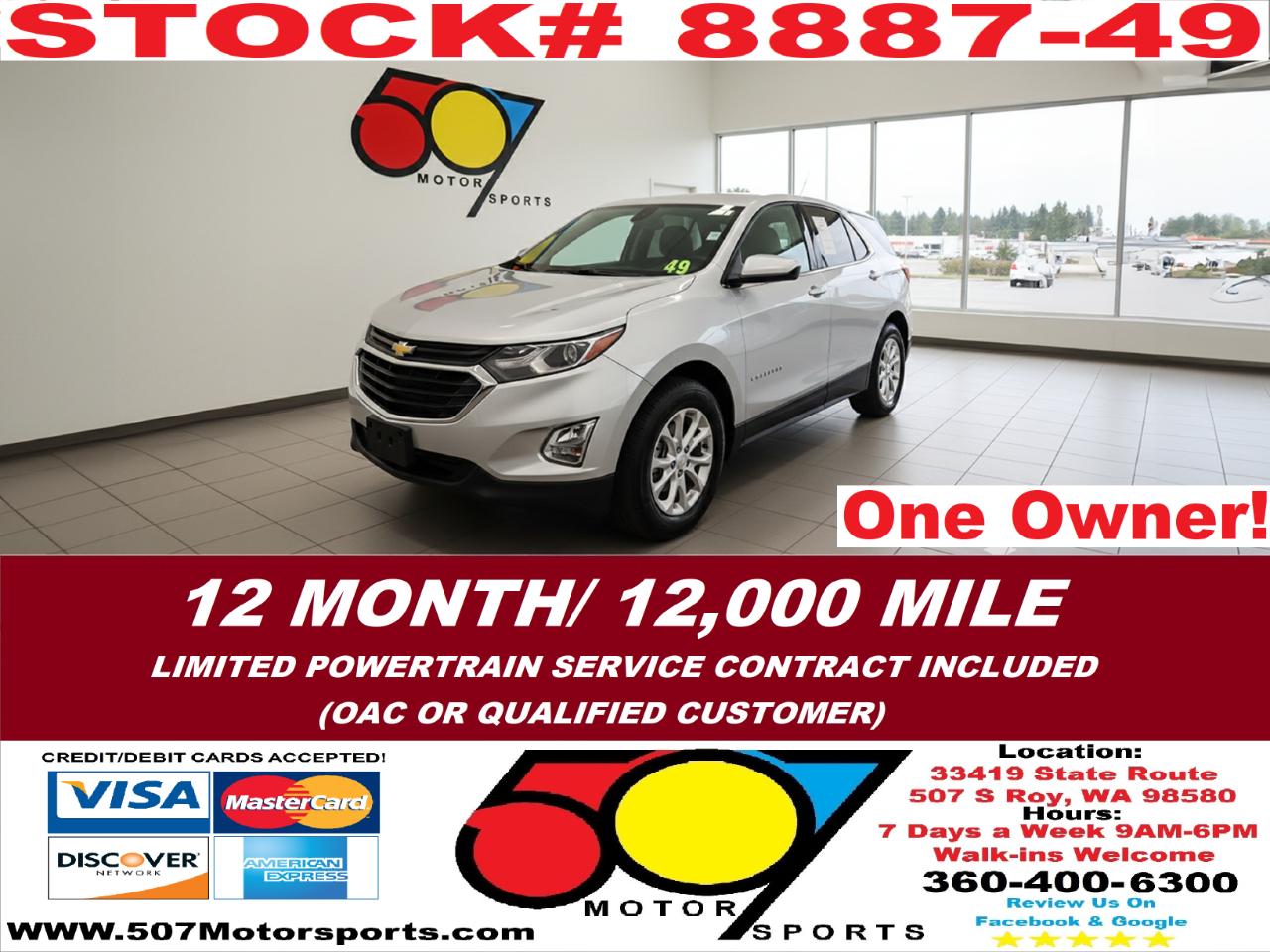 2021 Chevrolet Equinox LT AWD