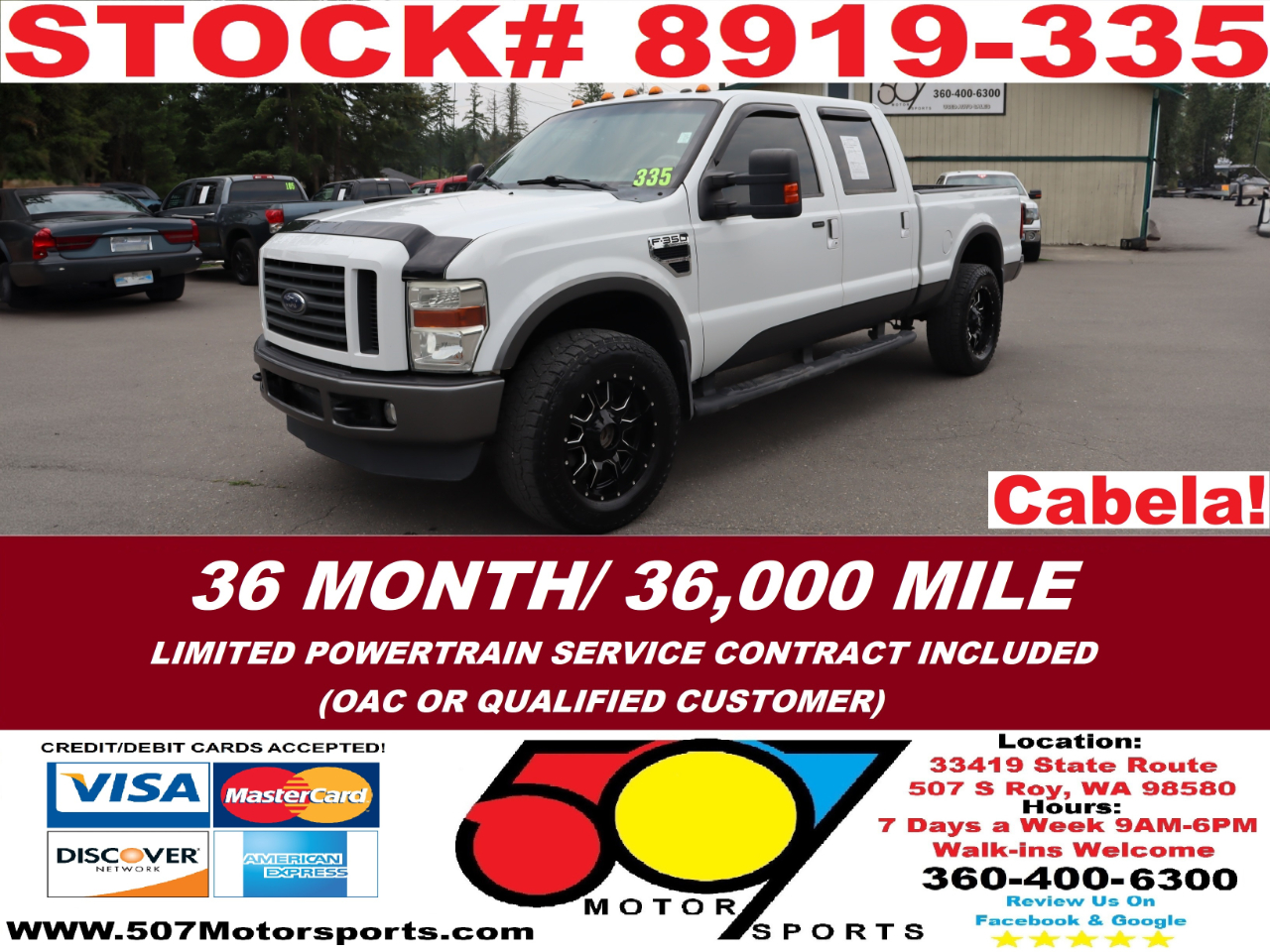2010 Ford F-350 Super Duty Cabela