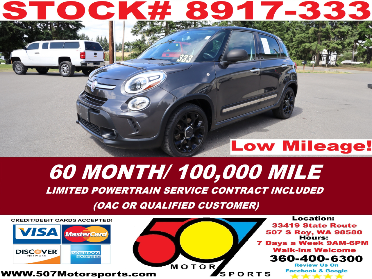 2015 FIAT 500L Trekking