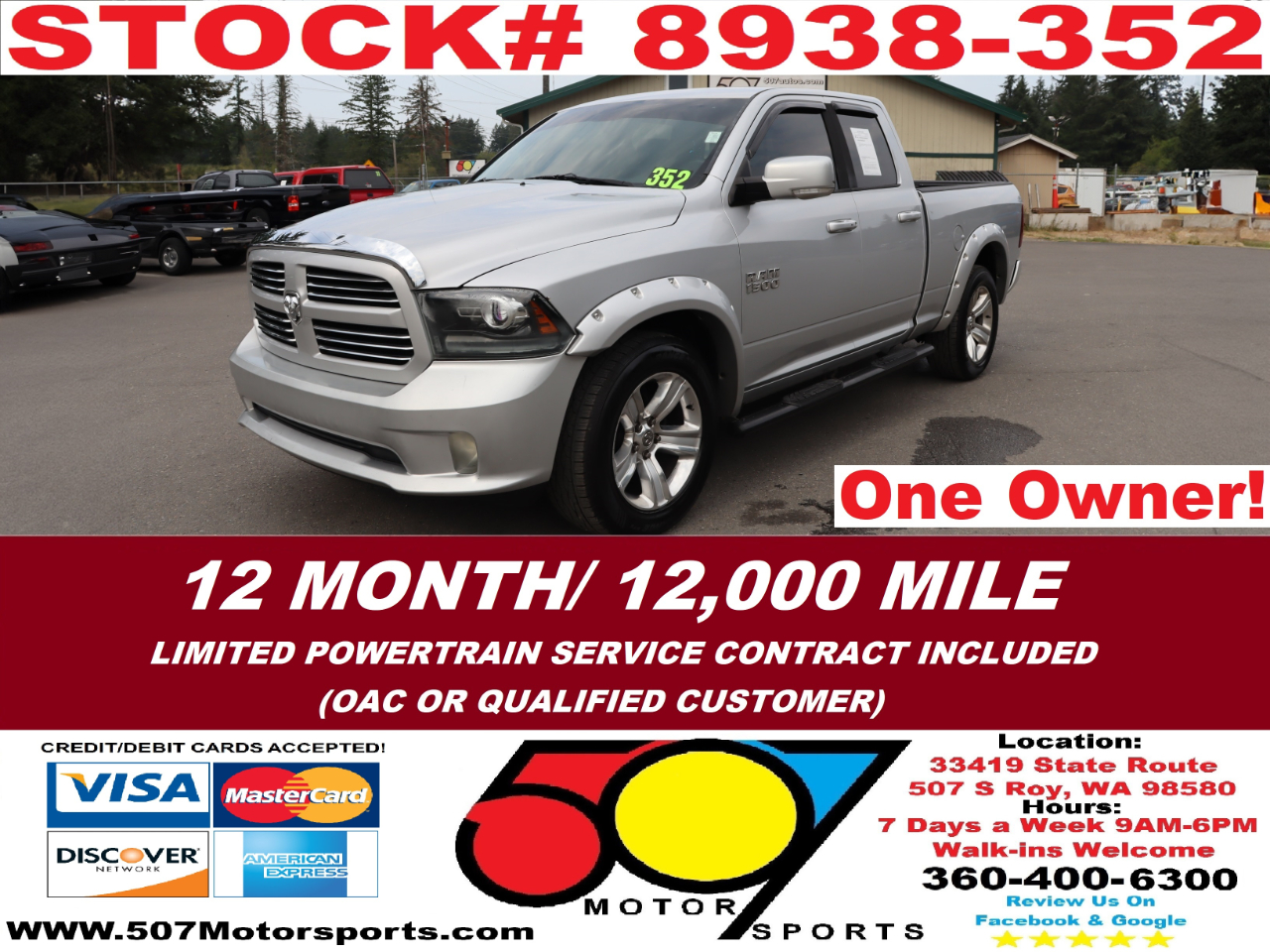 2013 RAM Ram 1500 Sport