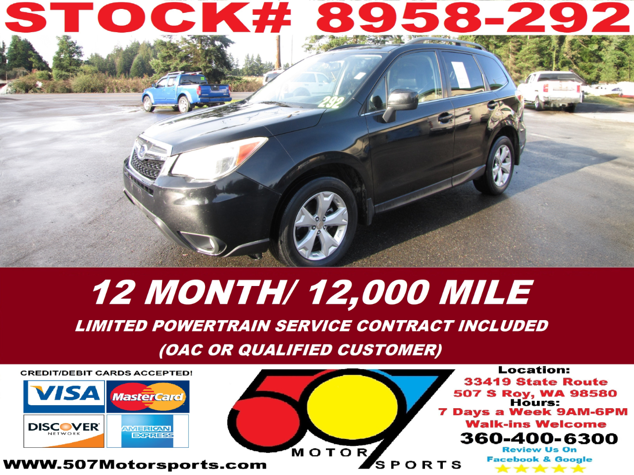 2014 Subaru Forester 2.5i Limited