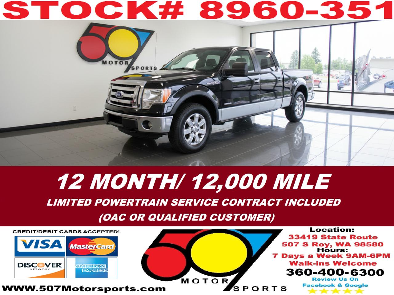 2013 Ford F-150 XLT SuperCrew 6.5-ft. Bed 4WD