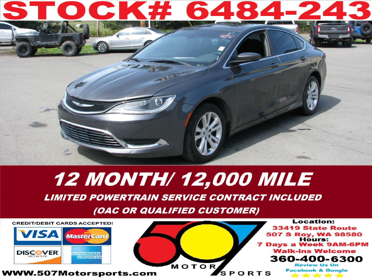 2015 Chrysler 200 Limited