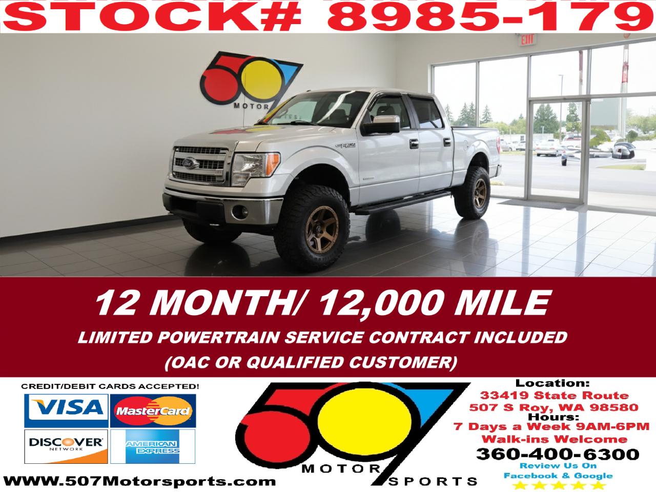 2013 Ford F-150 XLT SuperCrew 6.5-ft. Bed 4WD