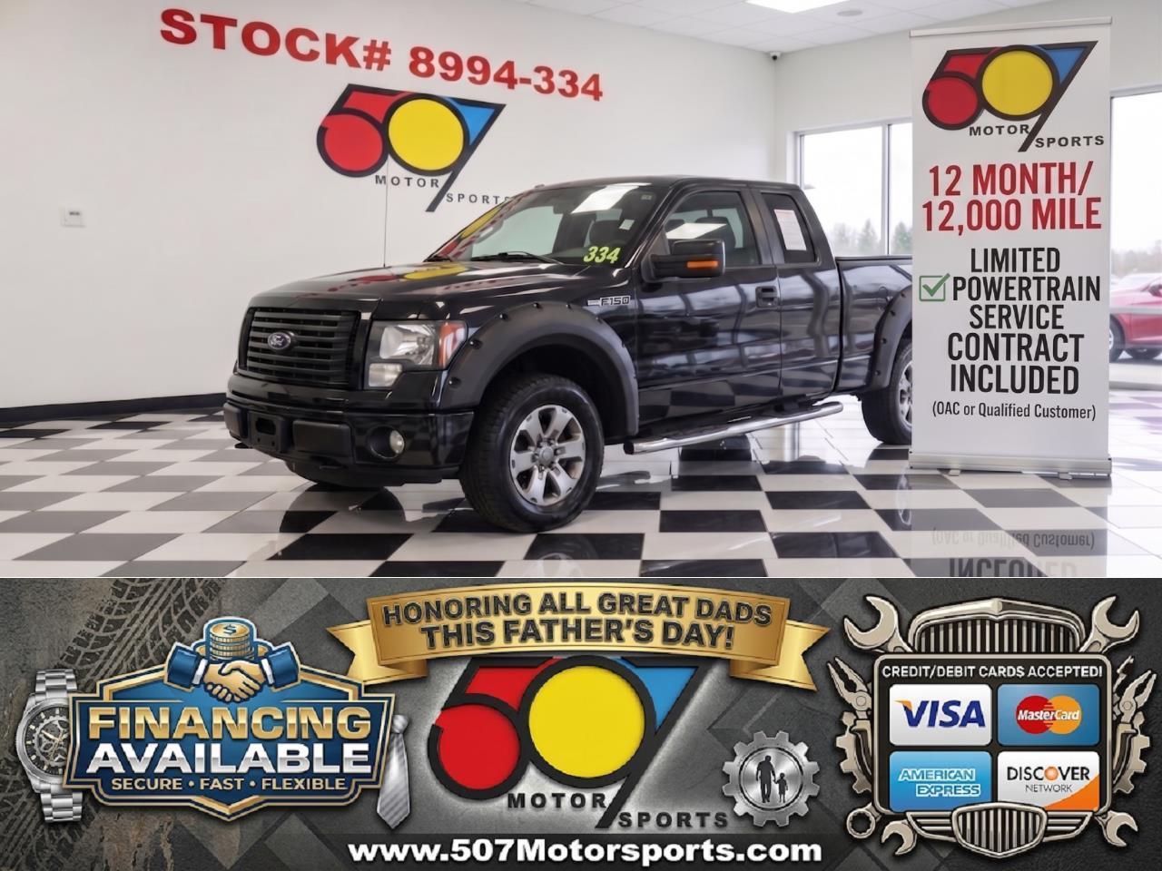 2012 Ford F-150 FX4 SuperCab 6.5-ft. Bed 4WD