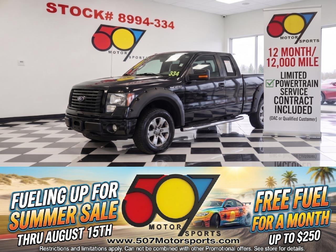 2012 Ford F-150 FX4 SuperCab 6.5-ft. Bed 4WD