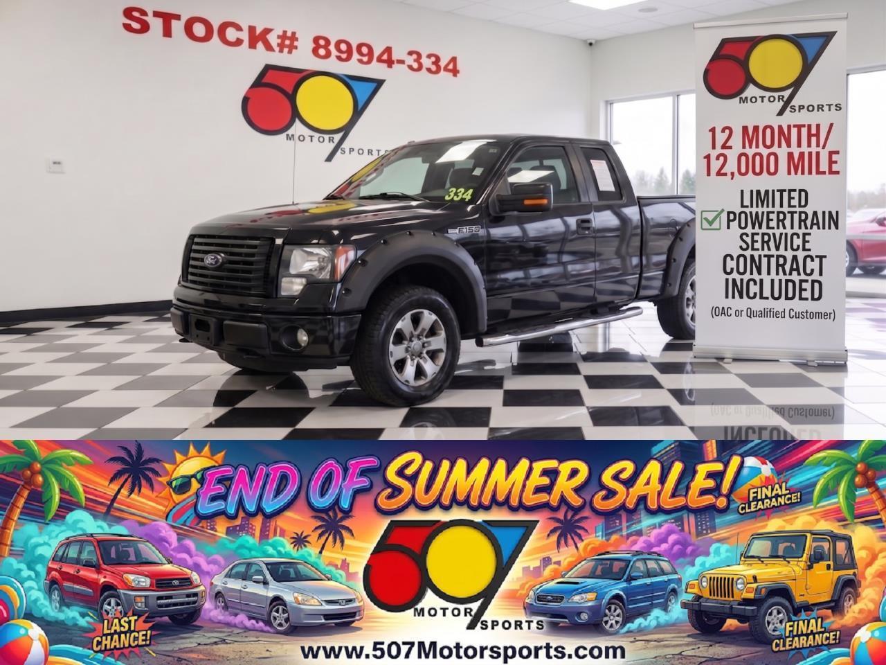 2012 Ford F-150 FX4 SuperCab 6.5-ft. Bed 4WD