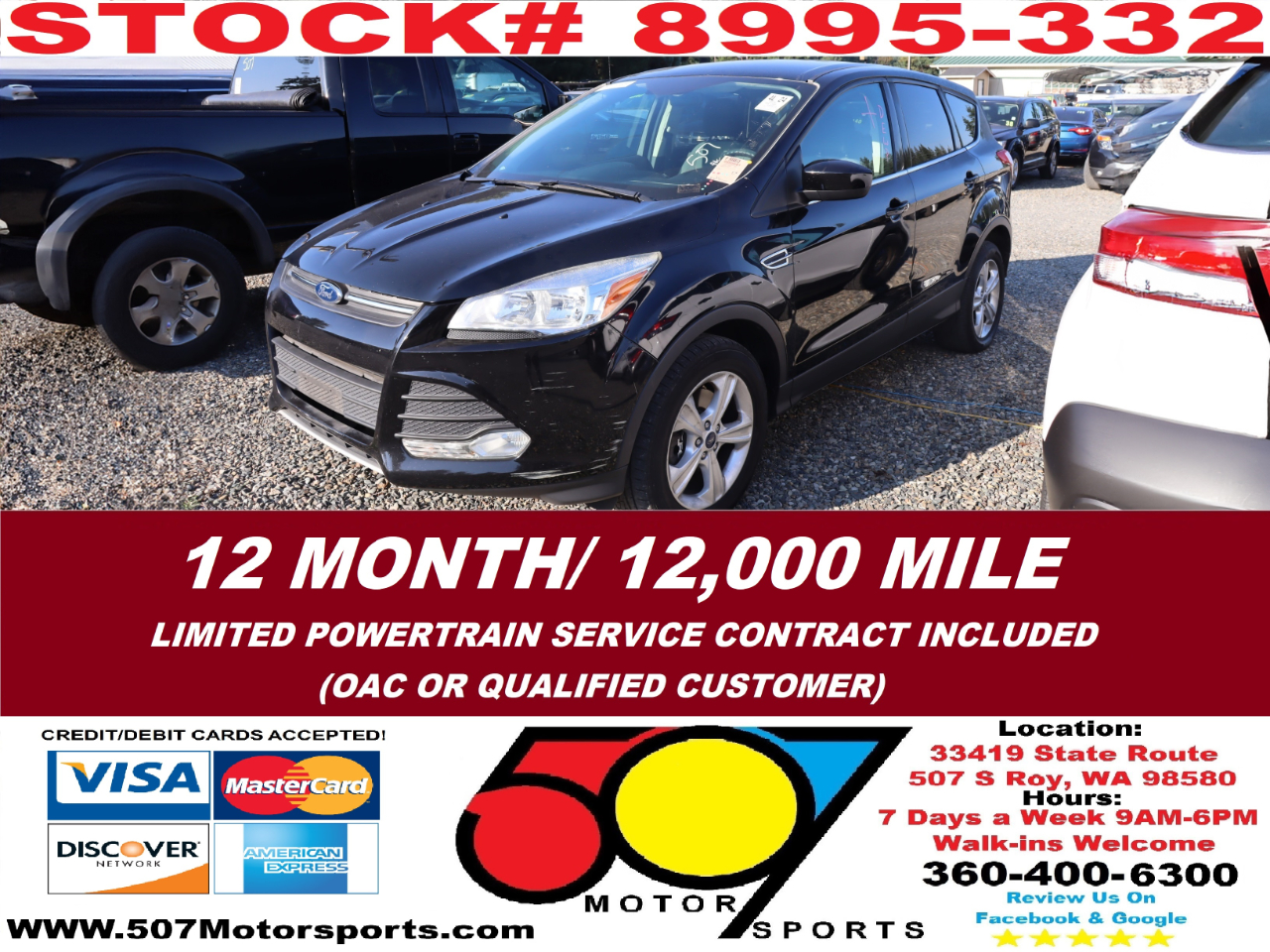 2016 Ford Escape SE 4WD