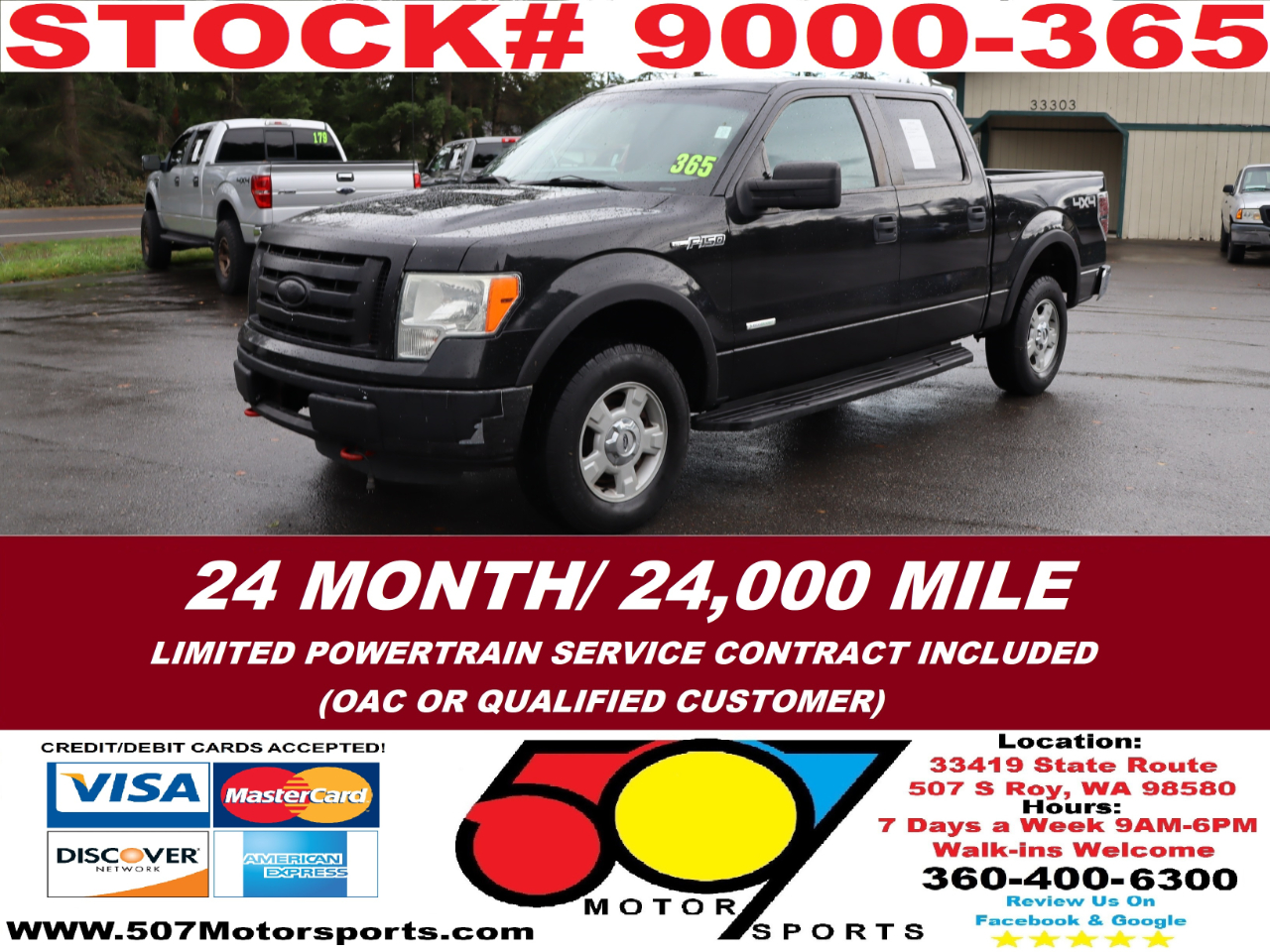 2012 Ford F-150 XLT SuperCrew 6.5-ft. Bed 4WD