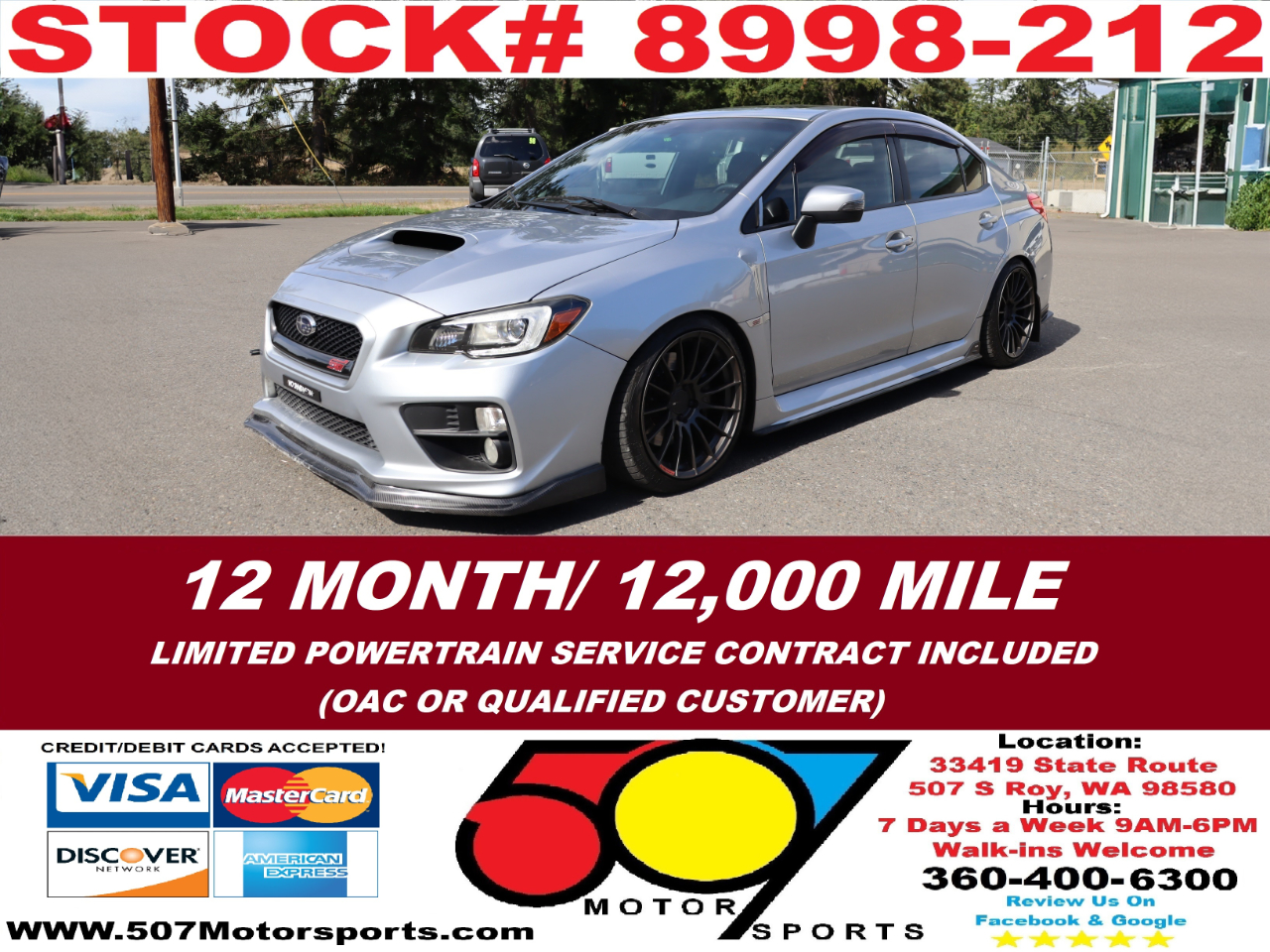 2017 Subaru WRX STI Limited