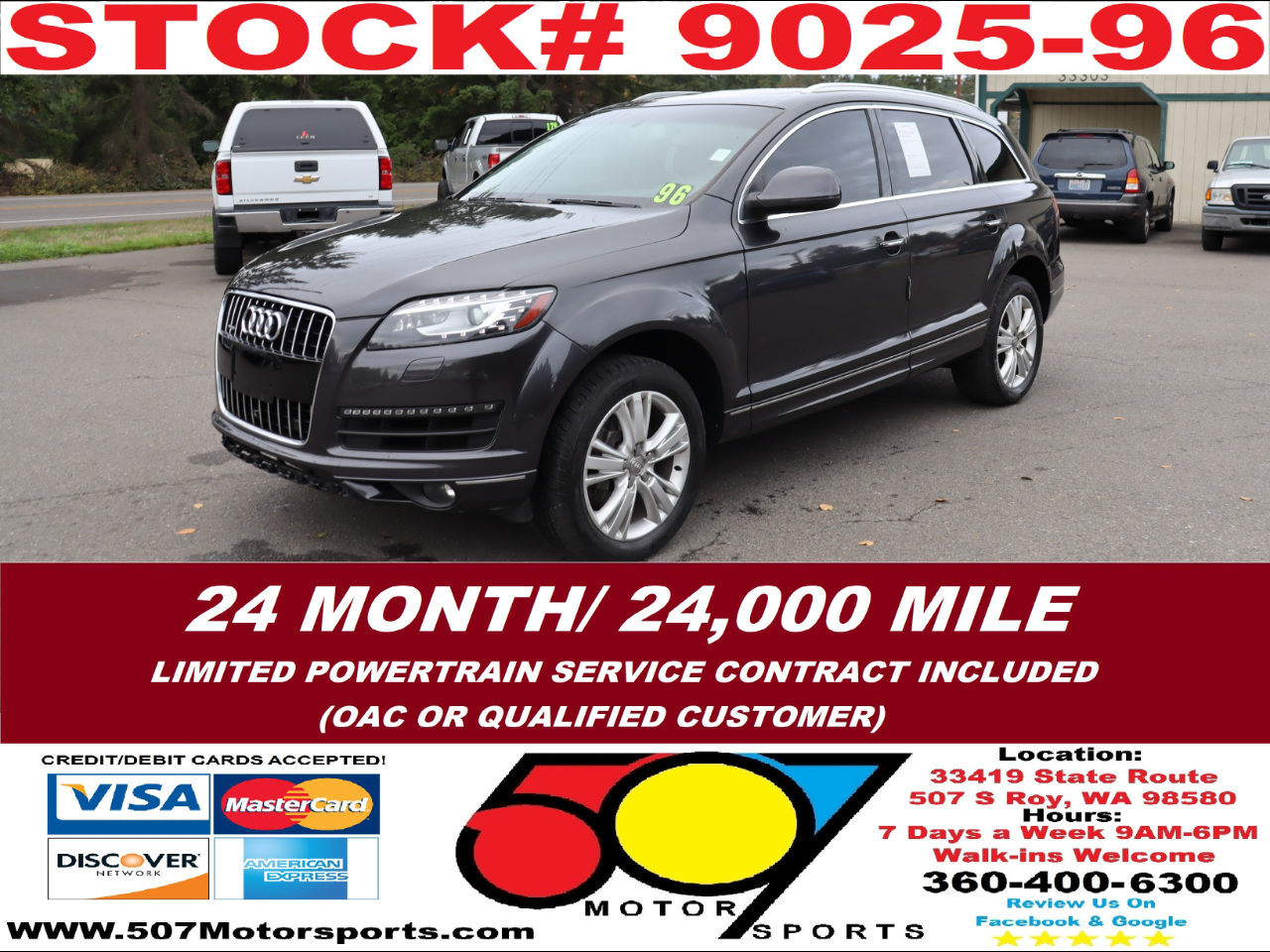 2014 Audi Q7 3.0 TFSI Line Prestige quattro