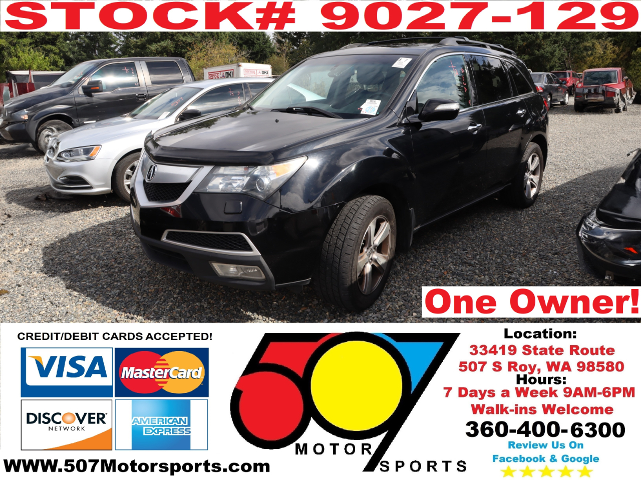 Acura MDX 6-Spd AT 2013