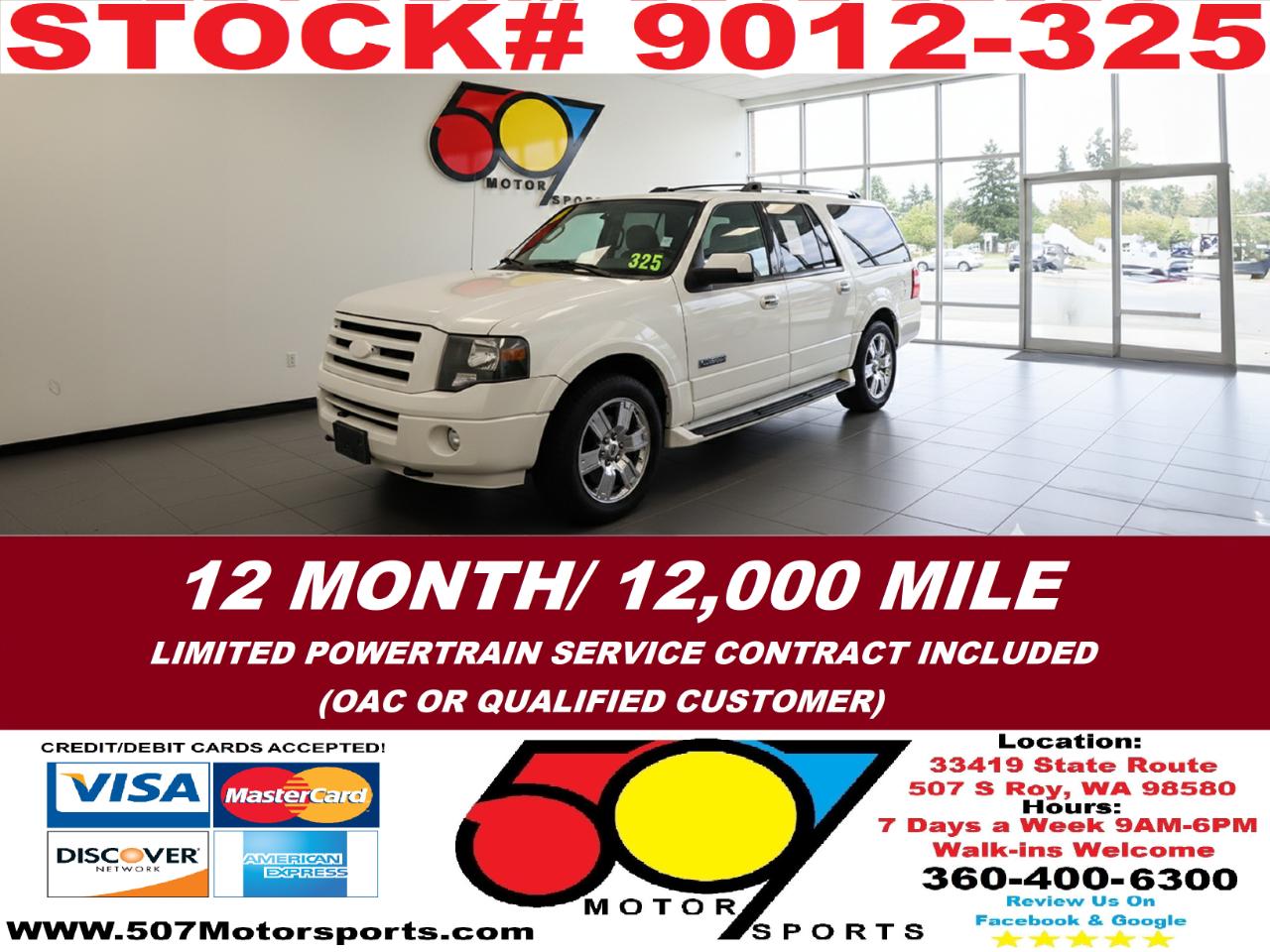 2007 Ford Expedition Max EL Limited 4WD
