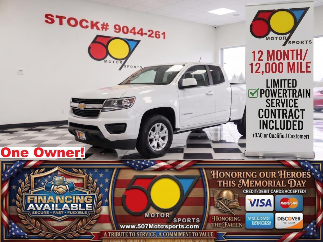 2018 Chevrolet Colorado LT Ext. Cab 4WD