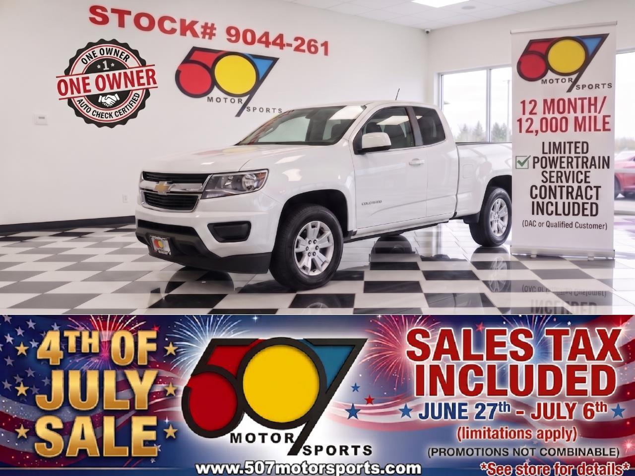 2018 Chevrolet Colorado LT Ext. Cab 4WD