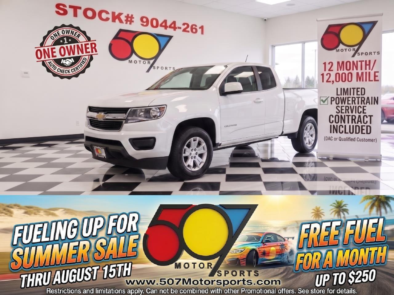 2018 Chevrolet Colorado LT Ext. Cab 4WD
