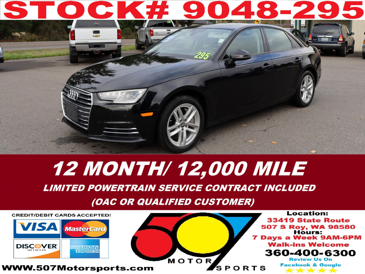 2017 Audi A4 2.0T Premium Sedan
