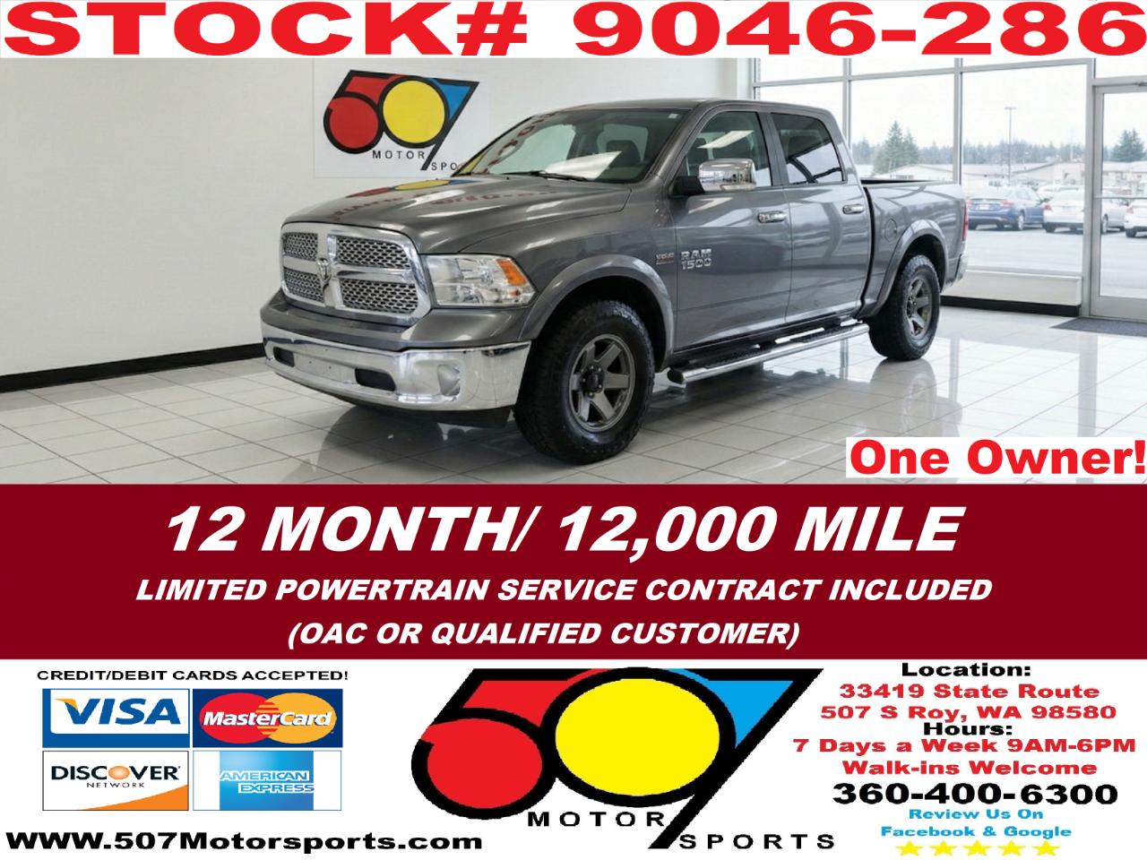 2011 RAM 1500 Laramie Quad Cab 4WD