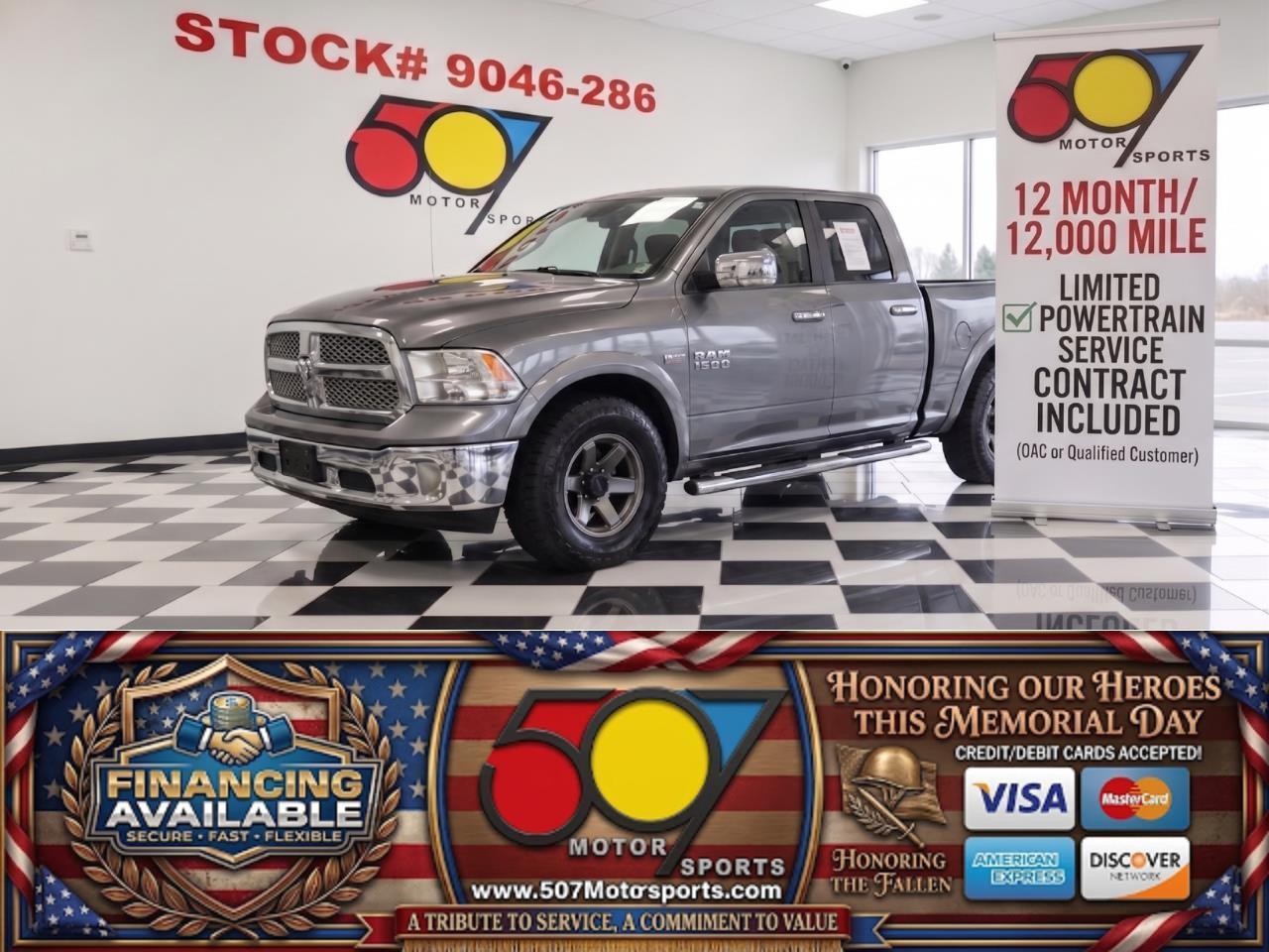 2011 RAM 1500 Laramie Quad Cab 4WD