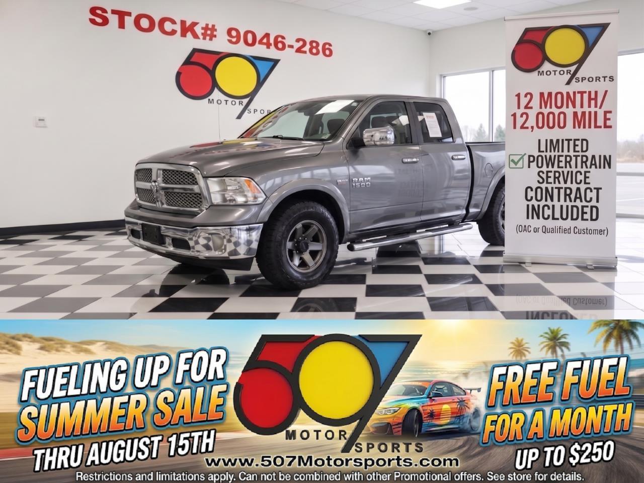 2011 RAM 1500 Laramie Quad Cab 4WD