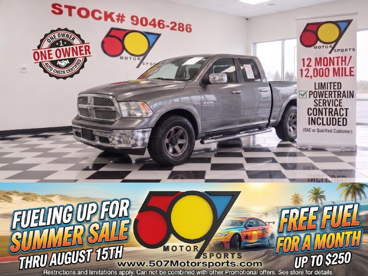 2011 RAM 1500 Laramie Quad Cab 4WD