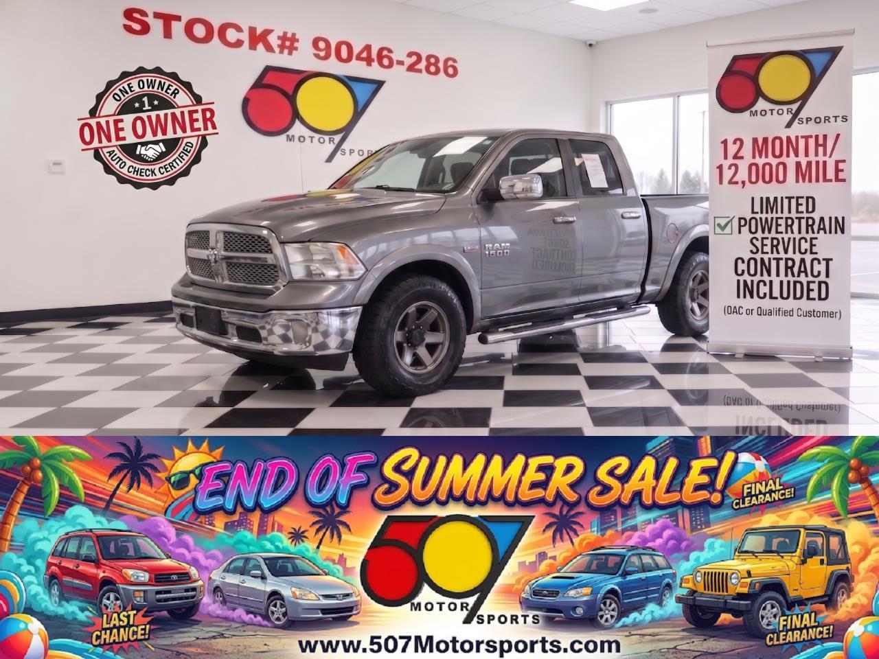 2011 RAM 1500 Laramie Quad Cab 4WD