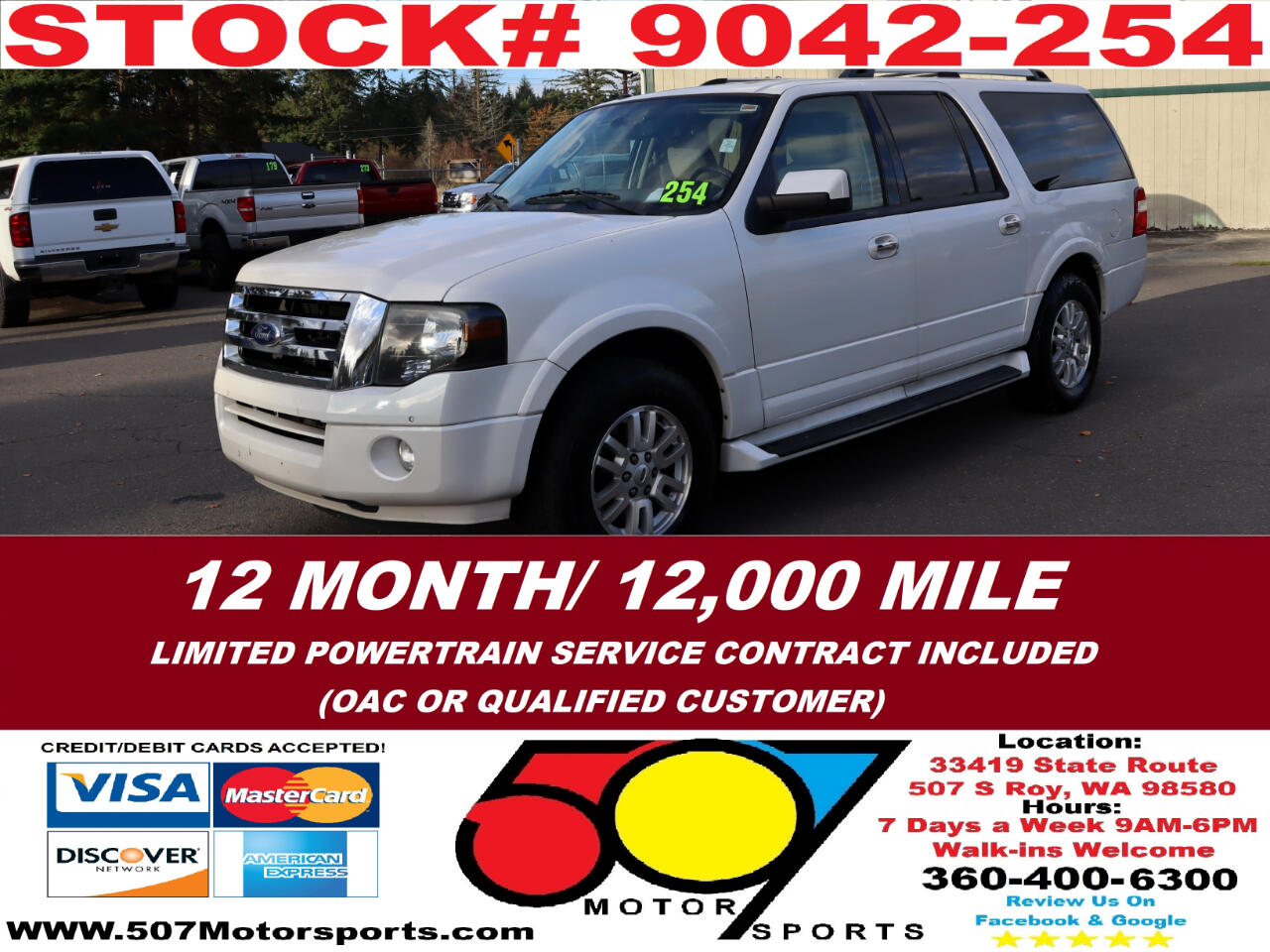 2012 Ford Expedition EL Limited 2WD