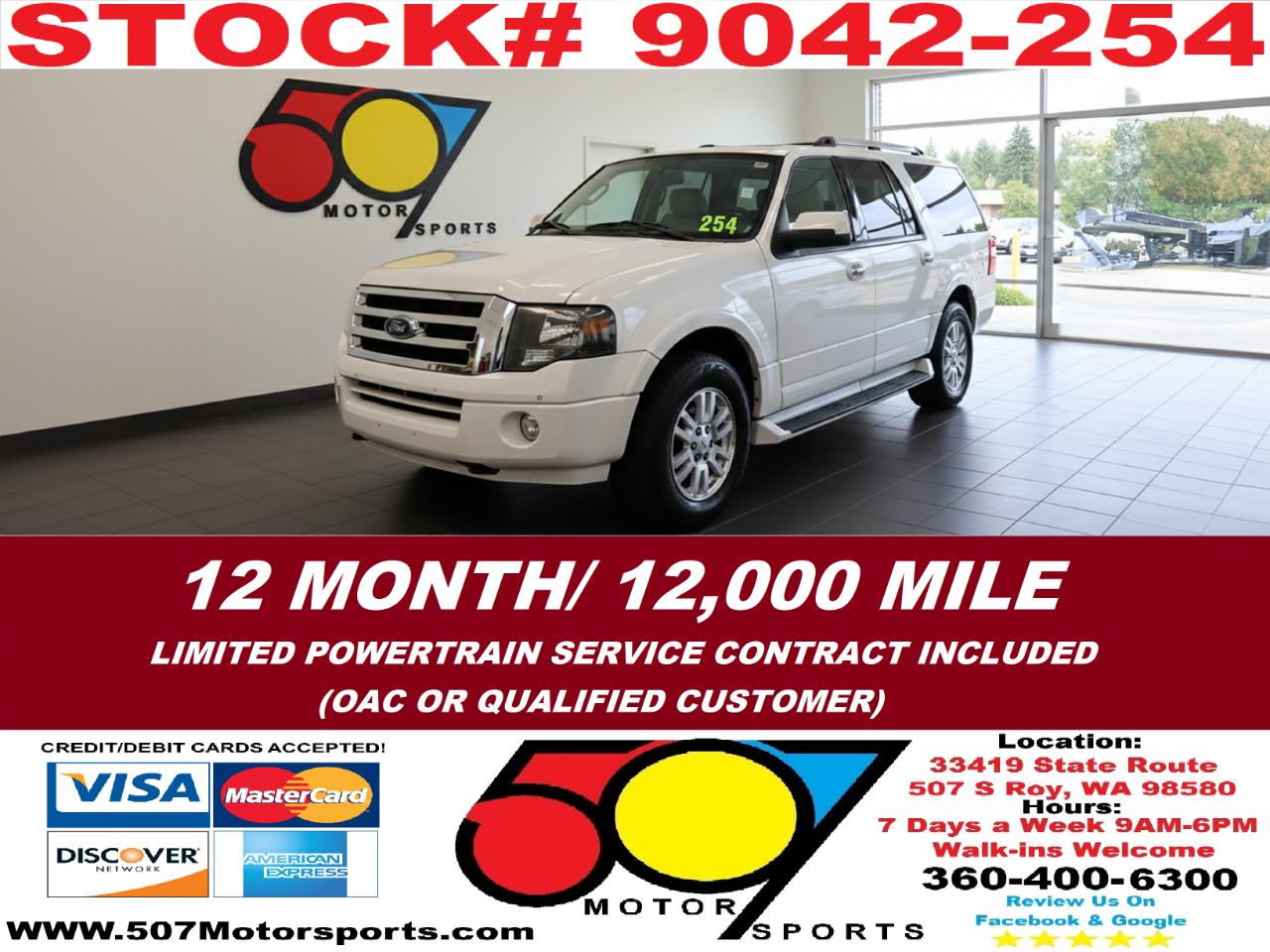 2012 Ford Expedition EL Limited 2WD