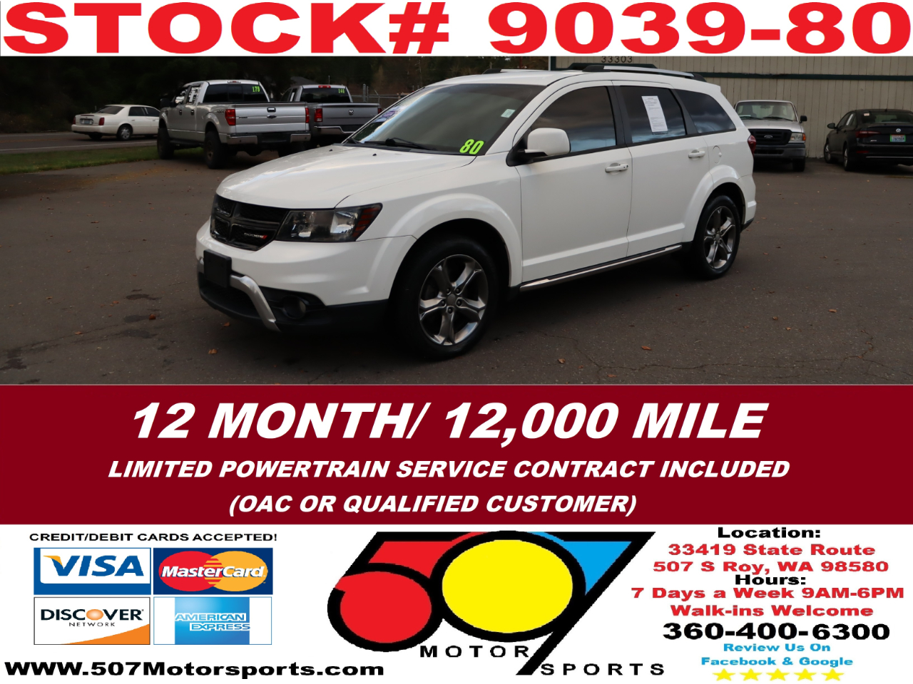 2016 Dodge Journey CrossRoad Plus