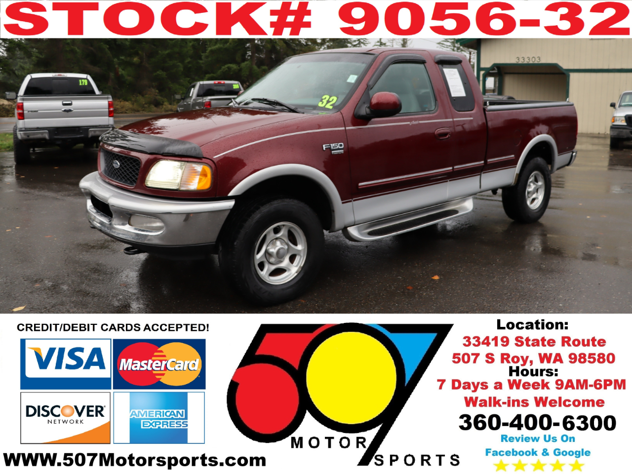 1998 Ford F-150 Lariat 4WD Extended Cab SB