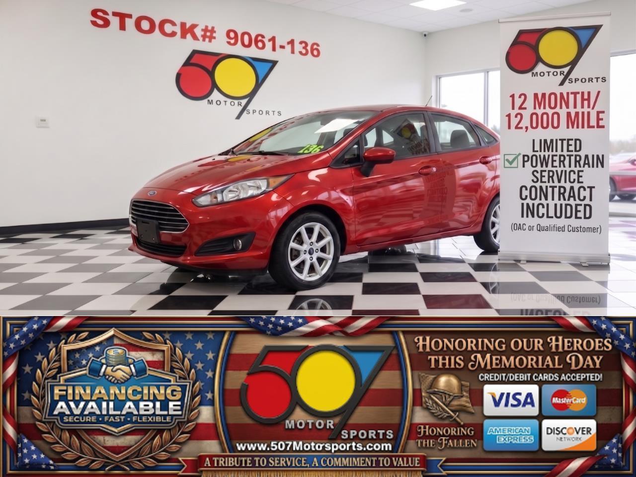 2019 Ford Fiesta SE Sedan