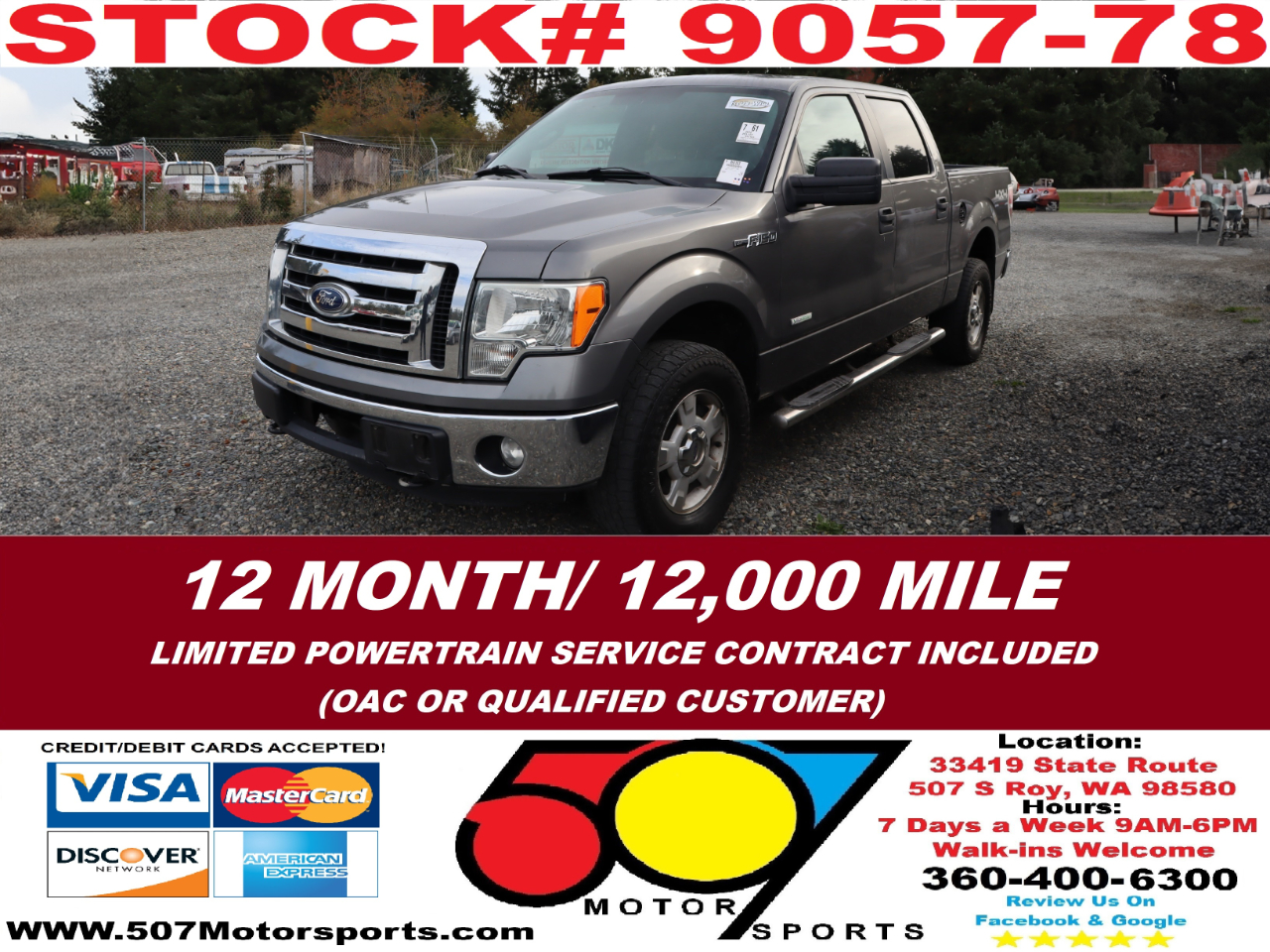 2012 Ford F-150 XLT