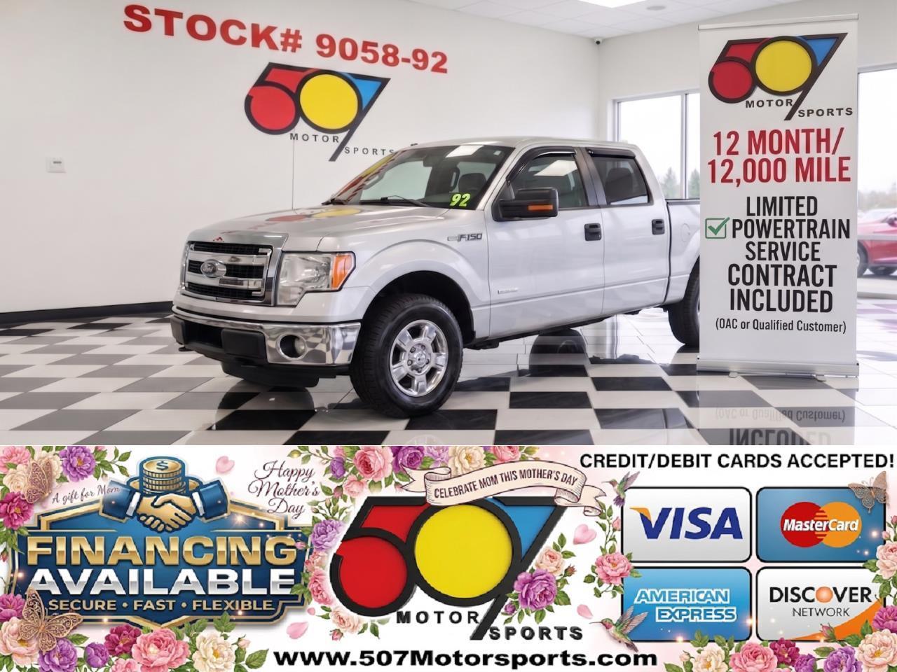 2013 Ford F-150 XLT SuperCrew 5.5-ft. Bed 4WD
