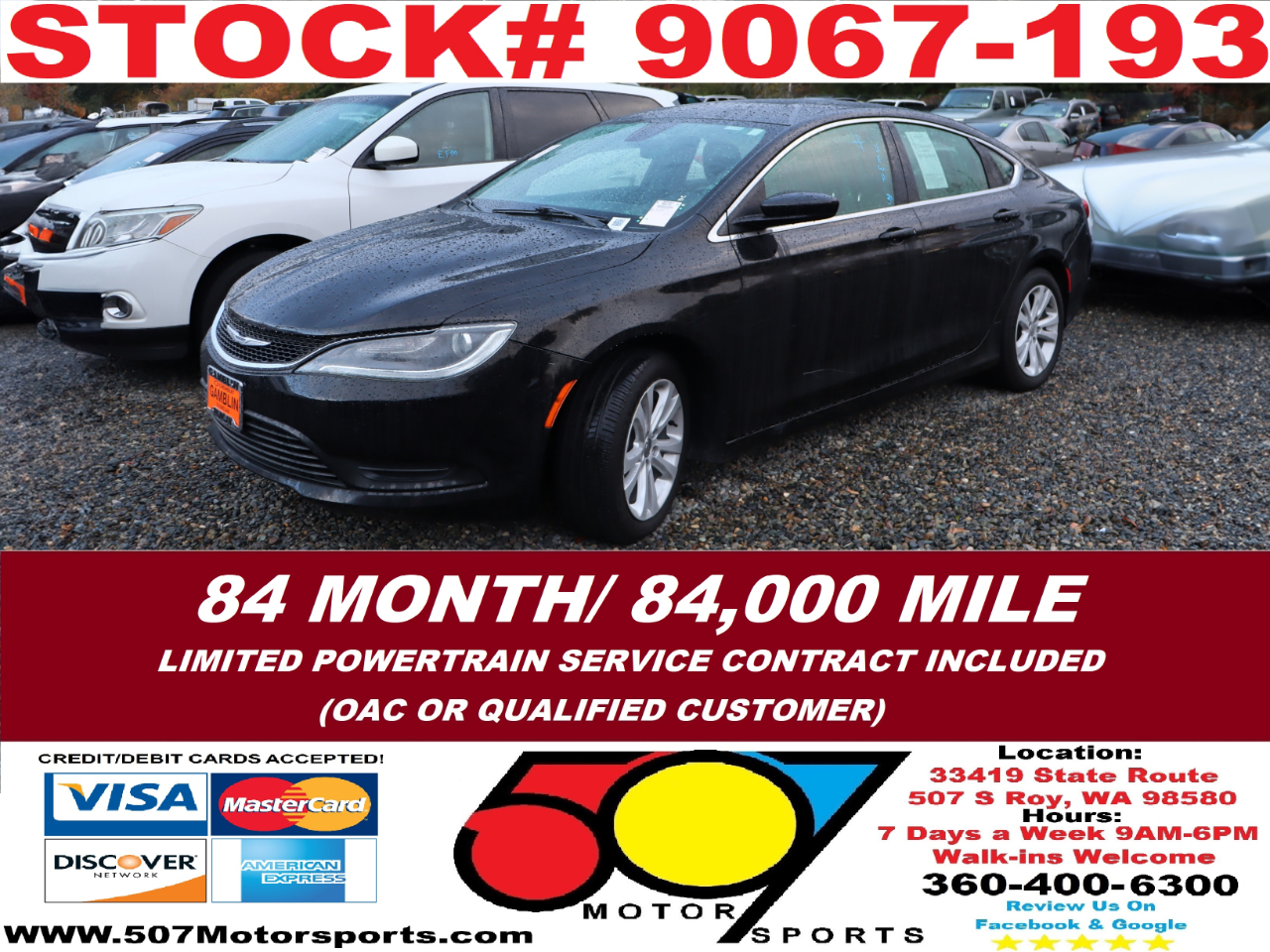 2016 Chrysler 200 LX