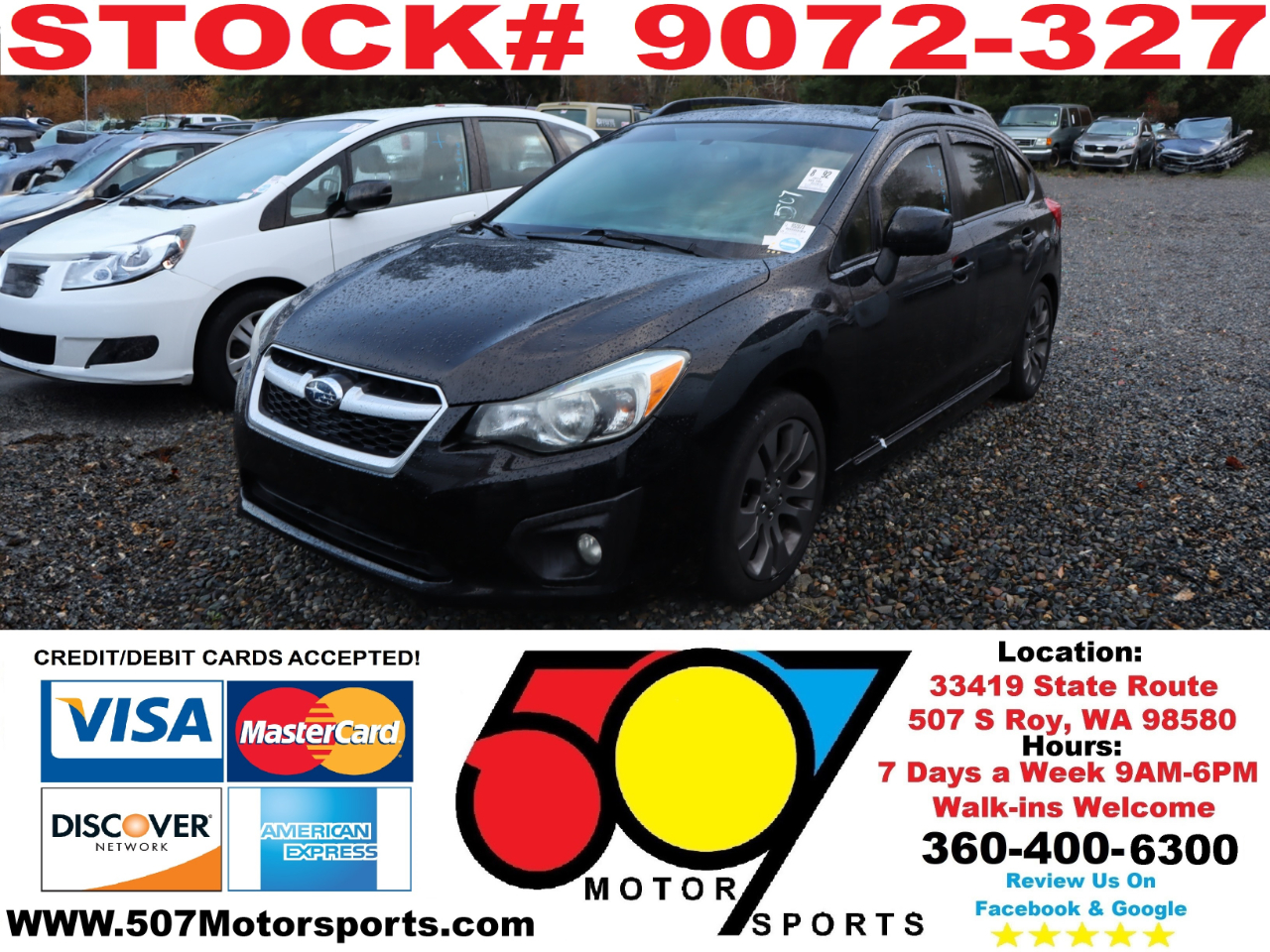 2013 Subaru Impreza 2.0i Sport Premium