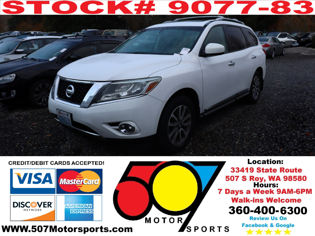 2013 Nissan Pathfinder SL 4WD
