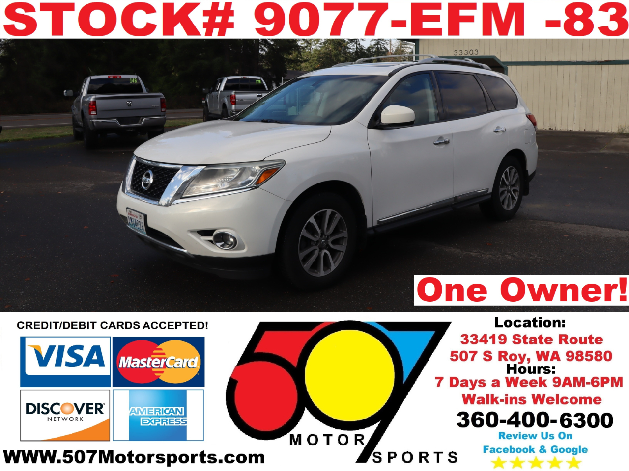 2013 Nissan Pathfinder SL 4WD