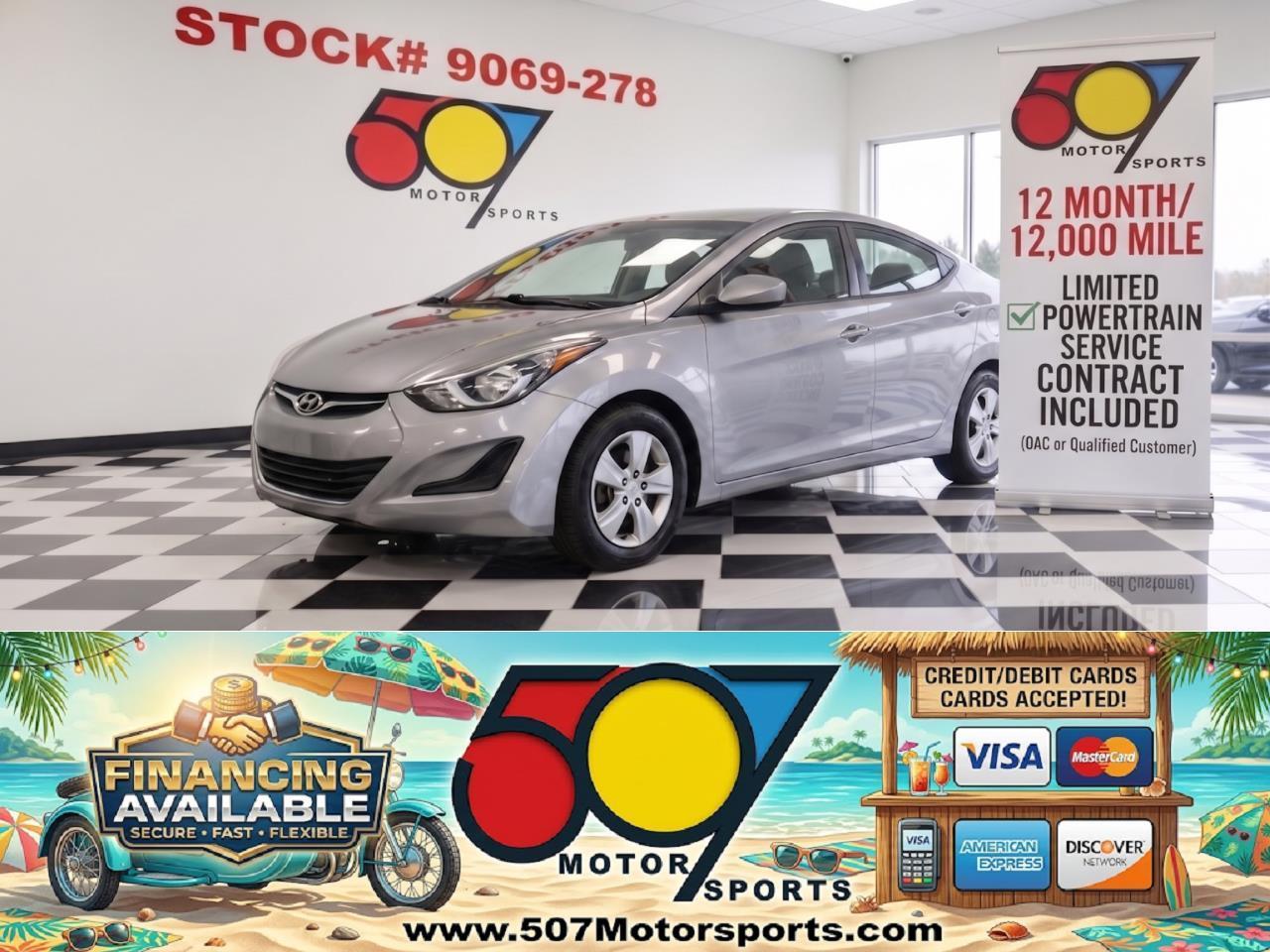 2016 Hyundai Elantra SE 6AT