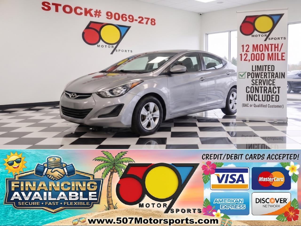 2016 Hyundai Elantra SE 6AT