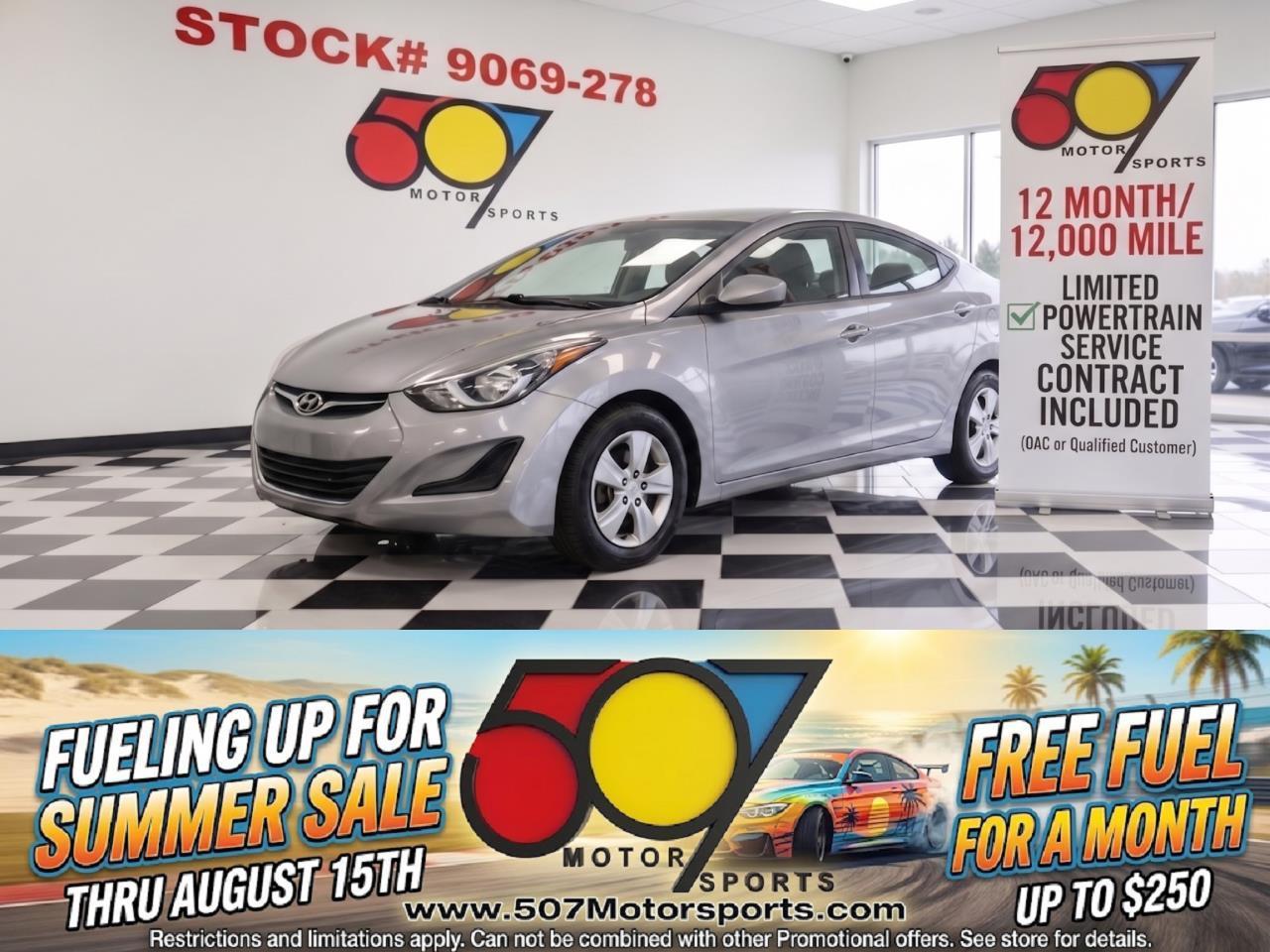 2016 Hyundai Elantra SE 6AT