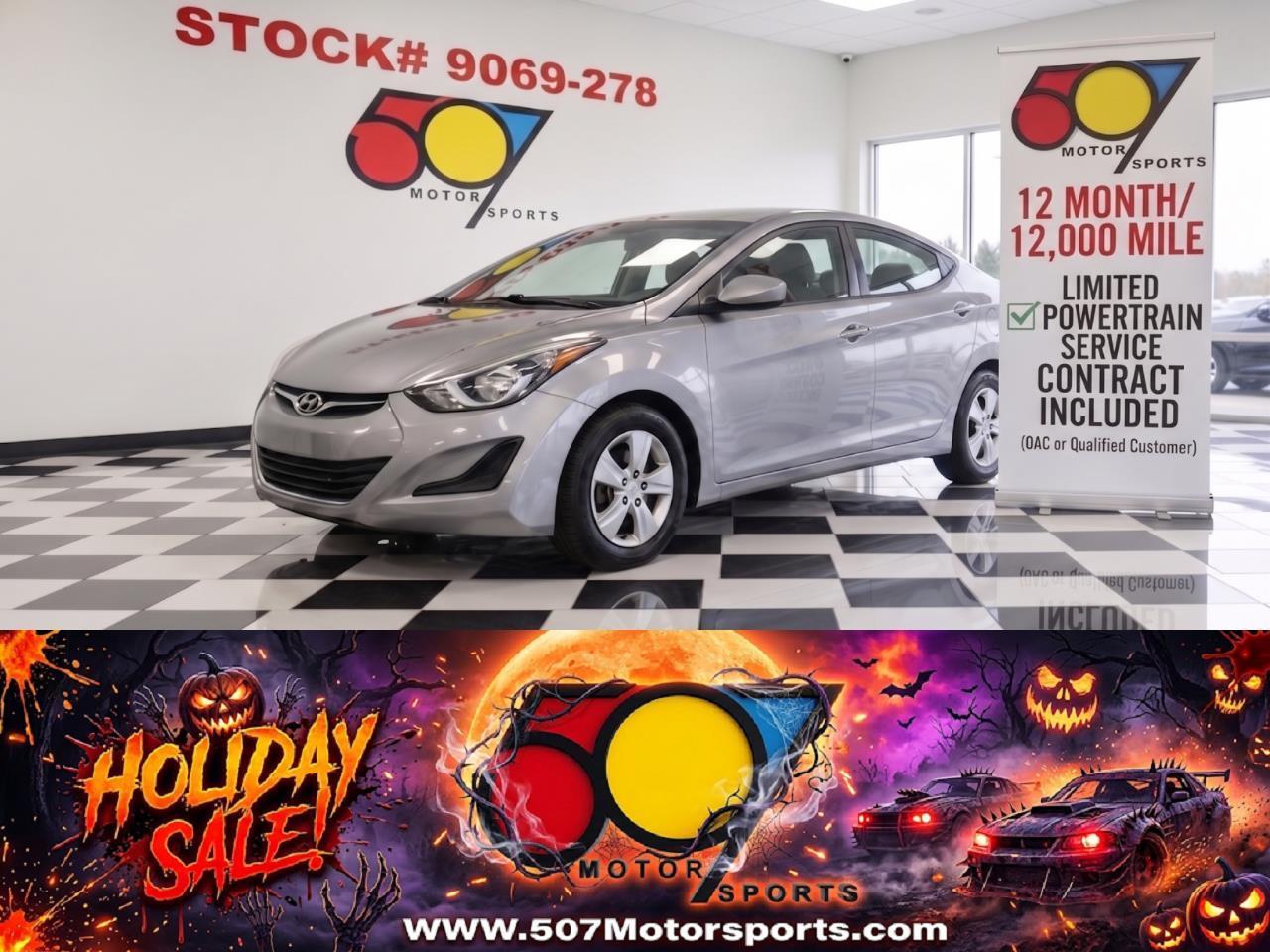 2016 Hyundai Elantra SE 6AT