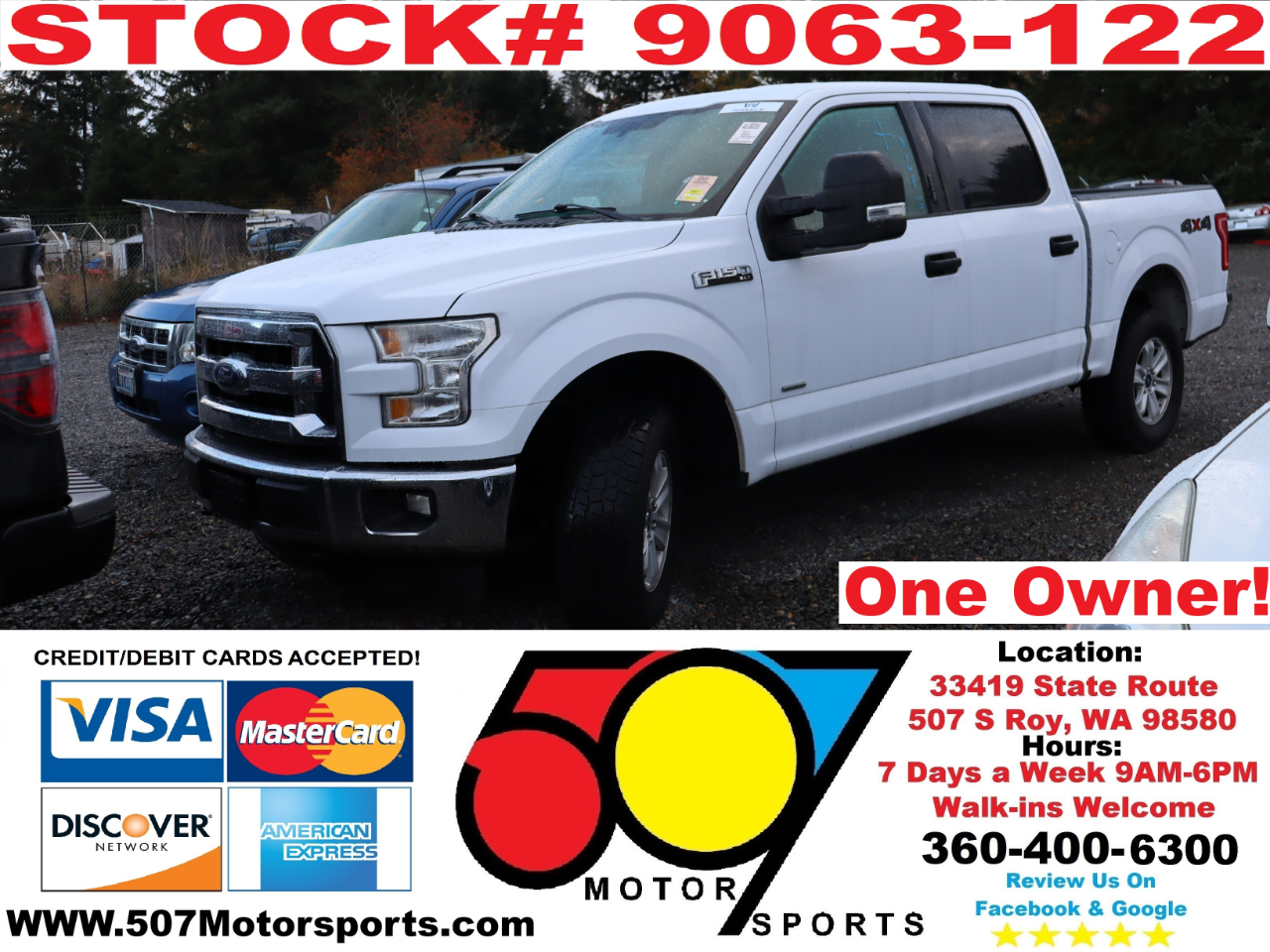 Ford F-150 XLT SuperCrew 6.5-ft. Bed 4WD 2017
