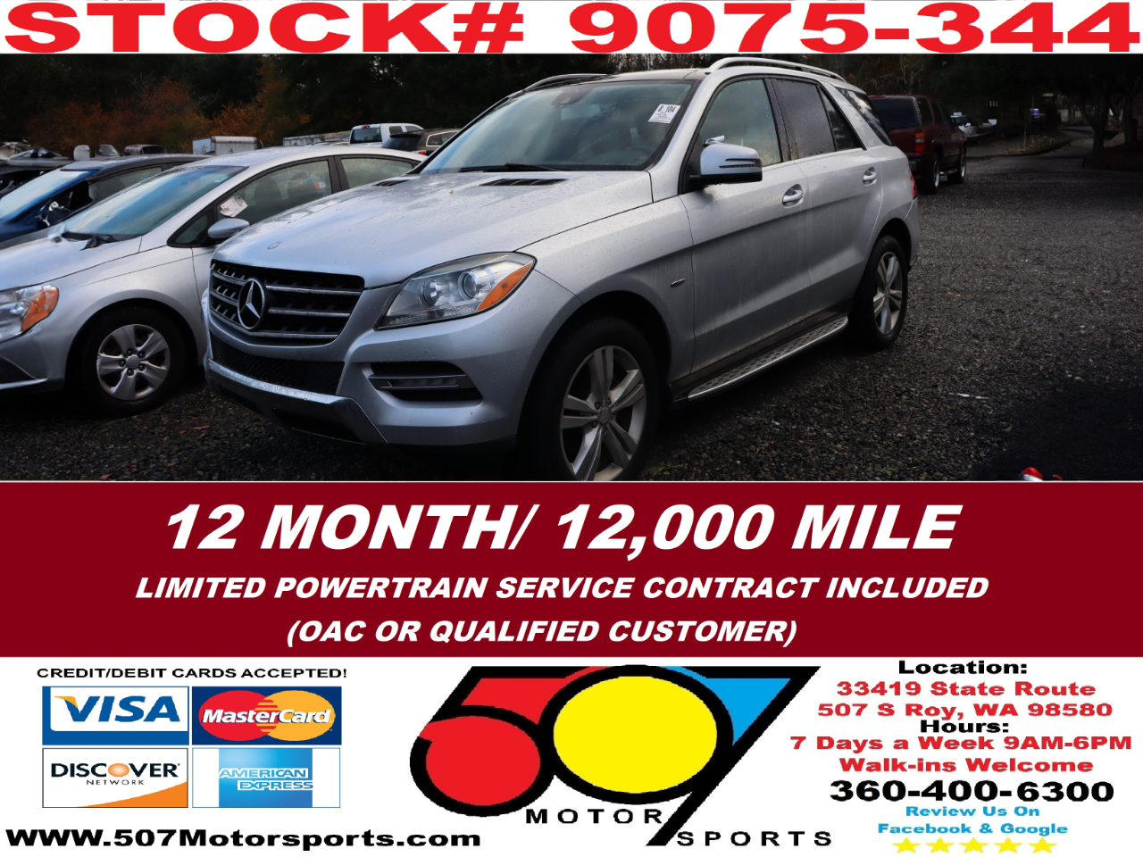 2012 Mercedes-Benz M-Class ML350 4MATIC