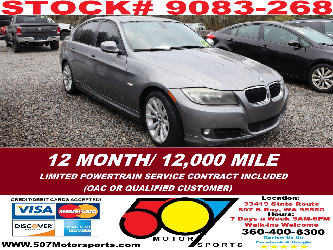 2011 BMW 3-Series 328i SA SULEV
