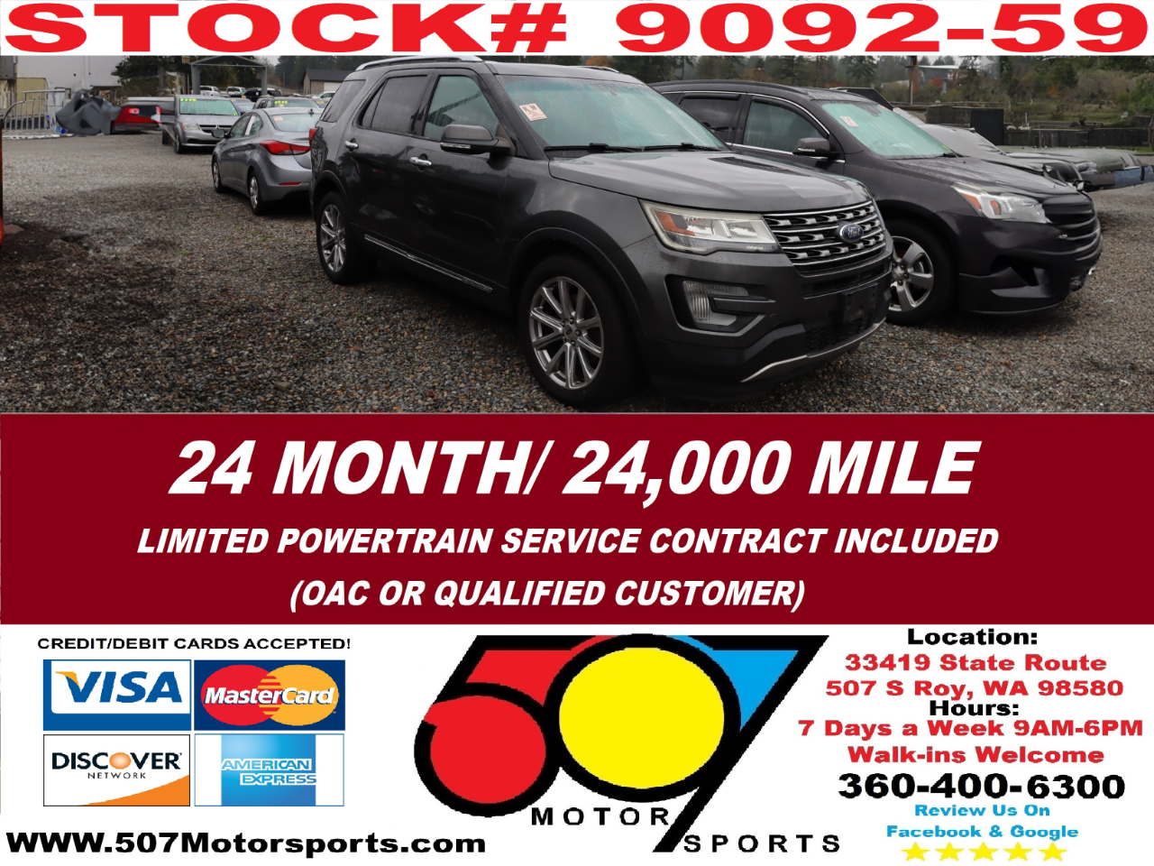 2017 Ford Explorer Limited 4WD