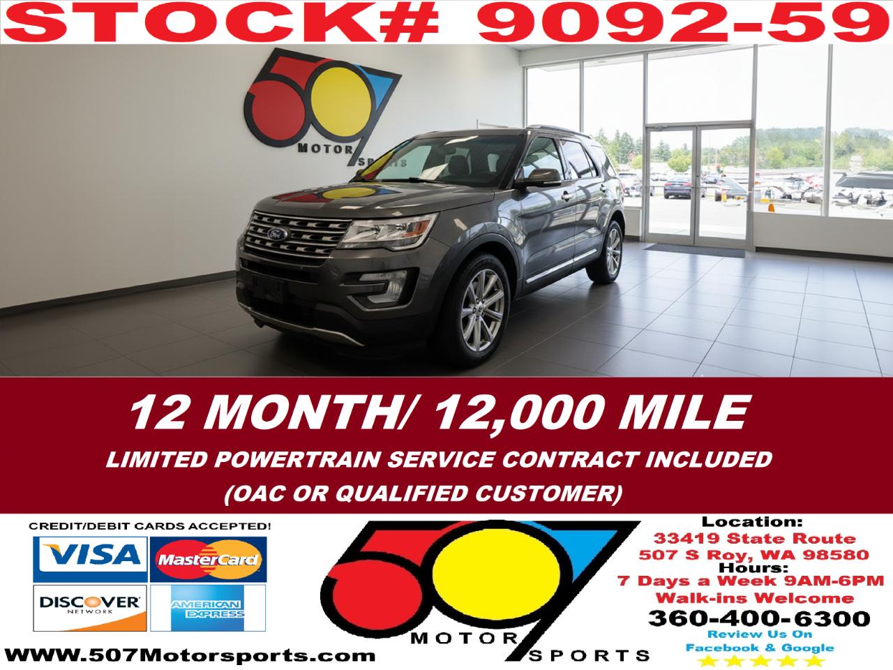 2017 Ford Explorer Limited 4WD